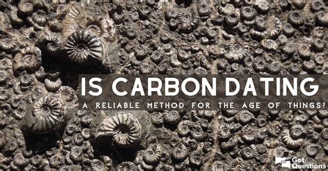 carbon dating fossils accuracy